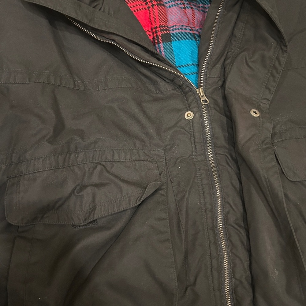 Pacific Trail Red and Blue Plaid Jacket - Picture 3 of 9